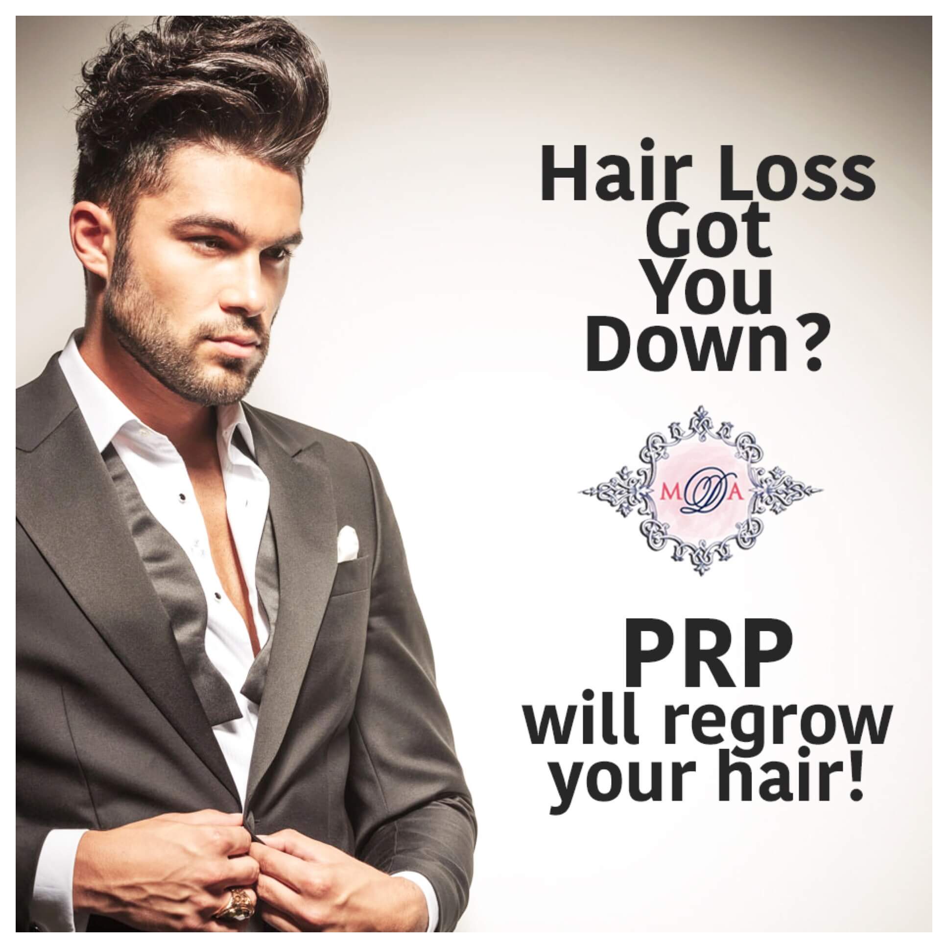 PRP will regrow your hair